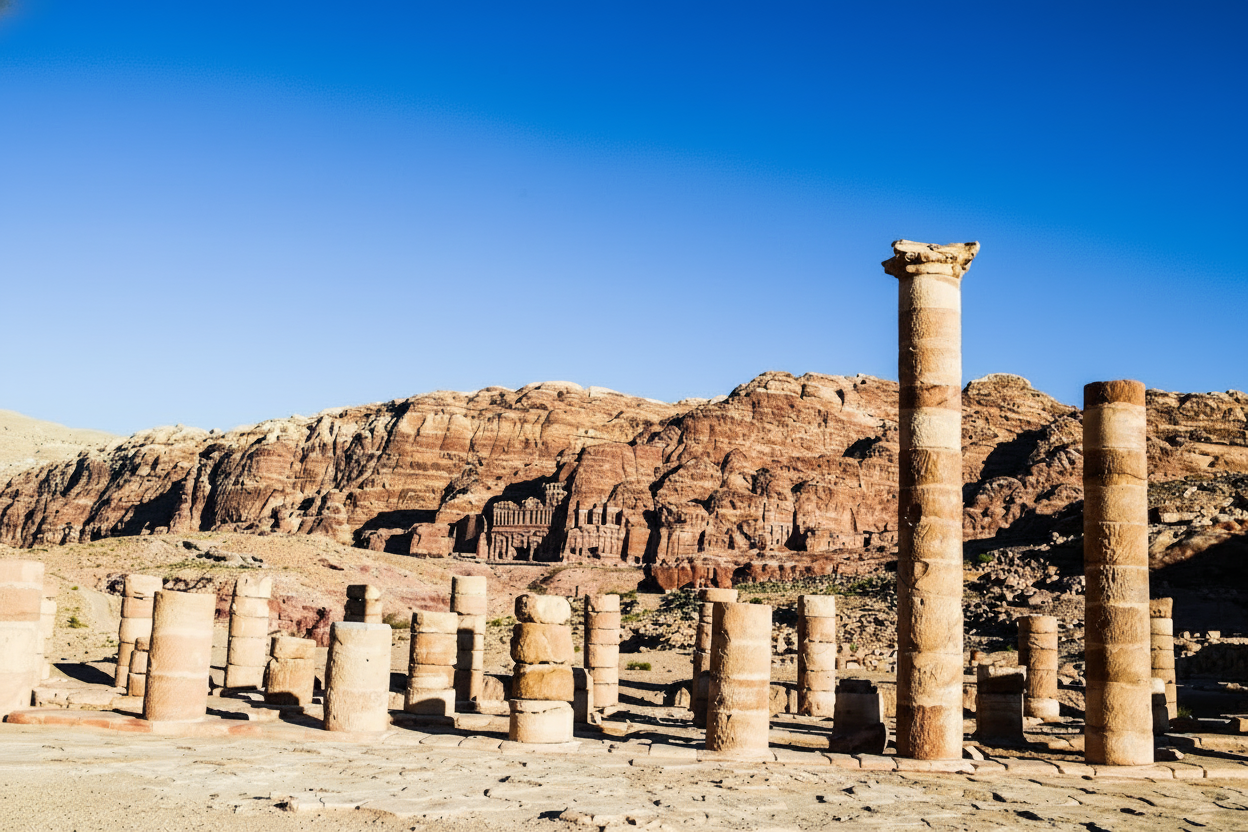 Colonnaded St - Jordan
