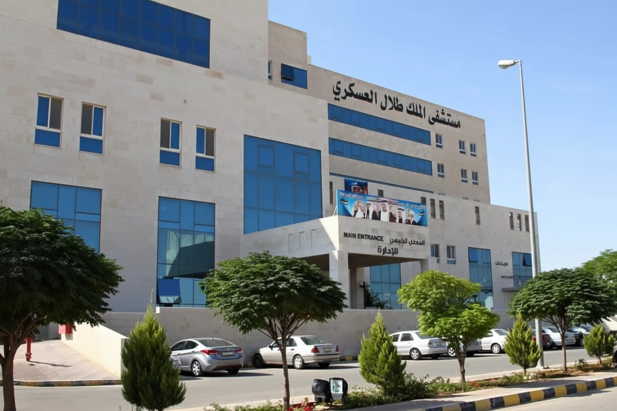 King Talal Military Hospital - 86JF+FVM, Mafraq, Jordan