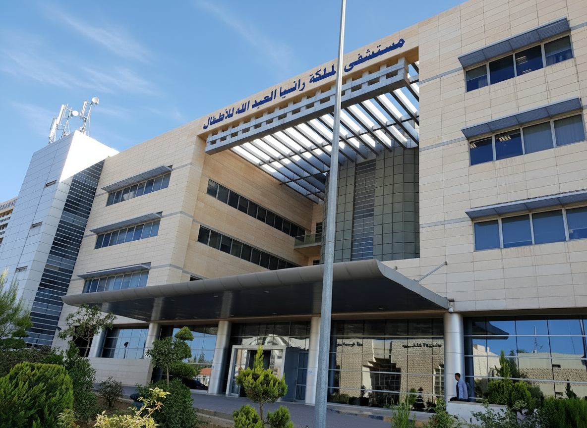 Queen Rania AlAbdullah Hospital For Children - Queen Rania Al Abdullah Hospital For Children, King Abdullah II St 226, Amman, Jordan